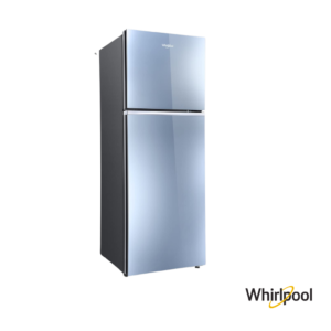 Whirlpool 235 Liters 2 Star Double Door Fridge (Crystal Mirror, 22053) Front Angle View