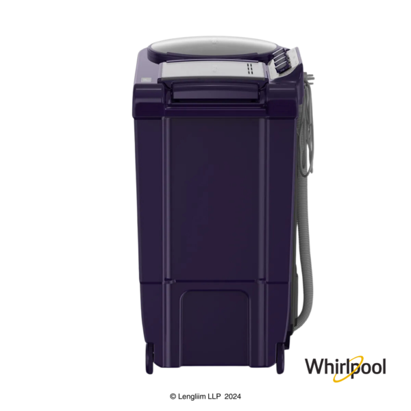 Whirlpool Ace TurboDry 8.5 Kg Semi Automatic Washing Machine (Purple Dazzle, 30208) Right Side View