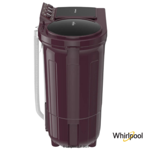 Whirlpool 7.5 Kg Ace Super Soak Semi Automatic Washing Machine (Wine Dazzle, 30274) Left Side View