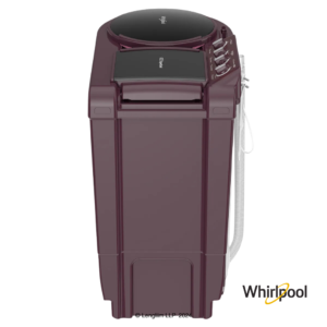 Whirlpool 7.5 Kg Ace Super Soak Semi Automatic Washing Machine (Wine Dazzle, 30274) Right Side View