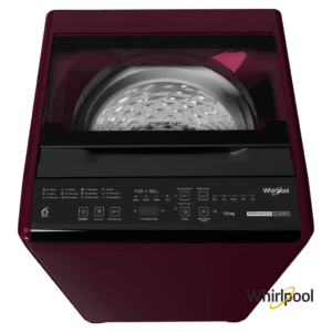 Whirlpool Whitemagic Classic 7 Kg Top Load Fully Automatic Washing Machine (Rosewood Wine, 31607) Top Angle View