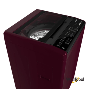 Whirlpool Whitemagic Classic 7 Kg Top Load Fully Automatic Washing Machine (Rosewood Wine, 31607) Side View