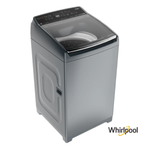 Whirlpool Stainwash Pro Plus 8.5kg Top Load Fully Automatic Washing Machine (Heater, Midnight Grey, 31639) Left View