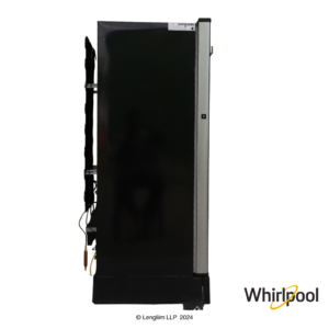 Whirlpool 192 Liters 3 Star Single Door Fridge with Zeolite Technology (Alpha Steel, 73132) Side View