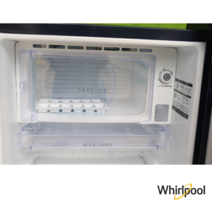 Whirlpool 184 Liters 2 Star Single Door Fridge with Base Stand Drawer (Sapphire Belite, 73214) Freezer Box