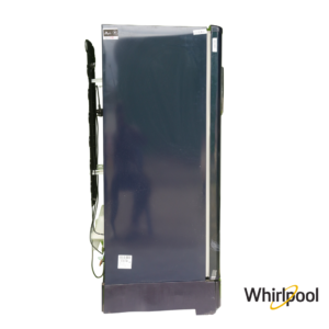 Whirlpool 184 Liters 2 Star Single Door Fridge with Base Stand Drawer (Sapphire Belite, 73214) Side View