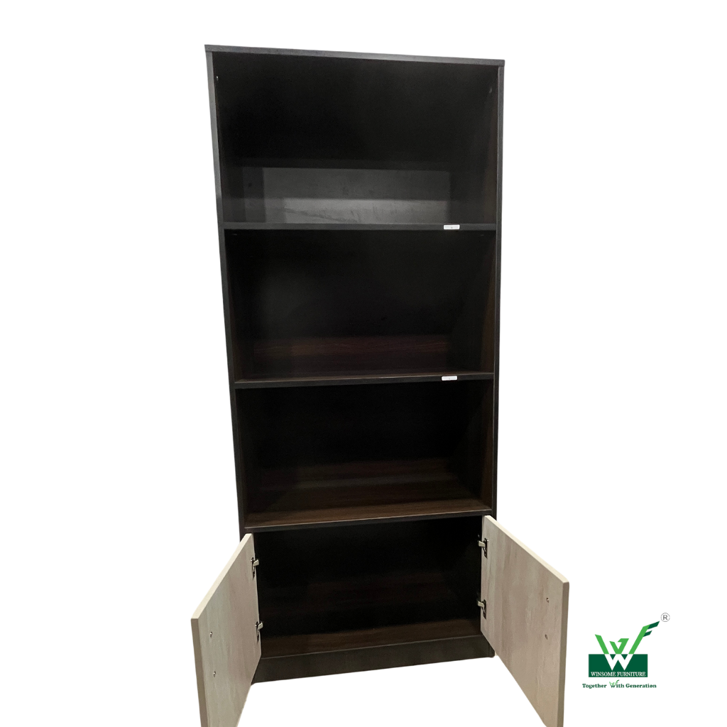 Winsome Furniture Utility Rack (002) Front View with Both Doors Open