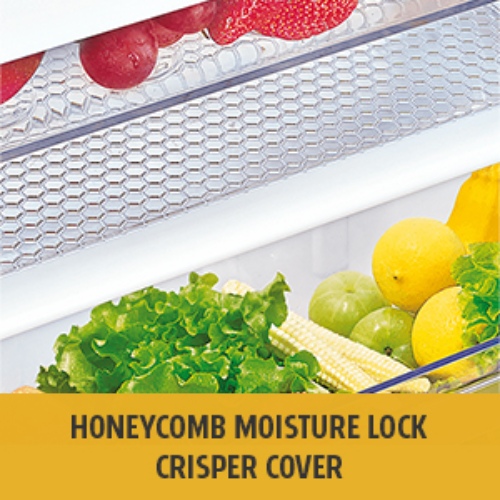 Whirlpool Intellifresh Double Door Fridge Honeycomb Moisture