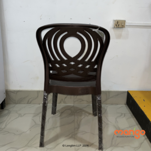 Mango Sizzler Plastic Chair (Weather Brown) - Image 3