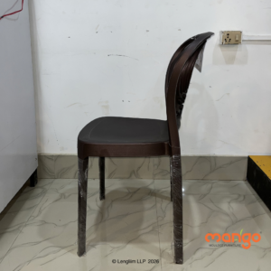 Mango Sizzler Plastic Chair (Weather Brown) - Image 4