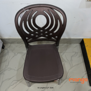 Mango Sizzler Plastic Chair (Weather Brown) - Image 2