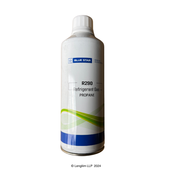 Spare Parts Bluestar Fridge Refrigerant Gas R290 (150g)