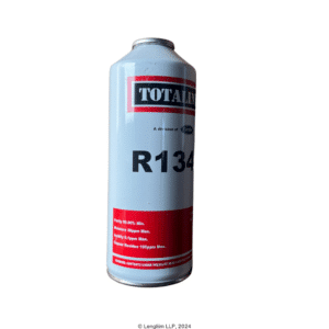 Spare Parts Totaline Fridge Refrigerant Gas R134A (450g)