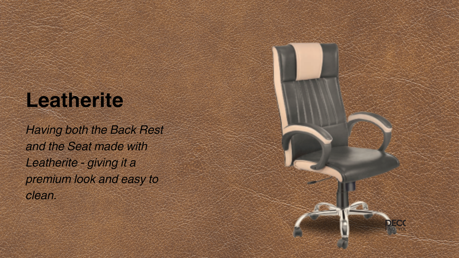 Lengliim Brand Page for Decowell Leatherite Chair