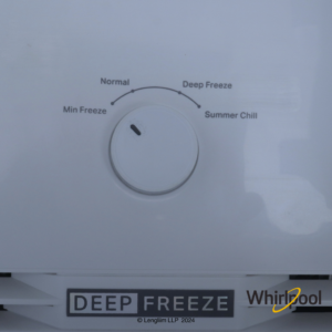 Whirlpool 235 Liters 3 Star Double Door Fridge (German Steel, 21990) Freezer Control