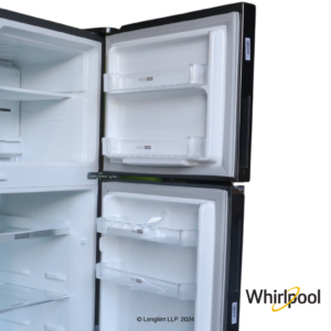 Whirlpool 235 Liters 3 Star Double Door Fridge (German Steel, 21990) Freezer Door Shelves