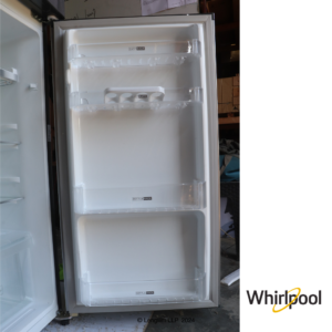 Whirlpool 235 Liters 2 Star Double Door Fridge (Athena Steel, 22149) Fridge Door Shelves View