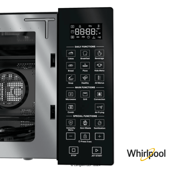 Magicook Pro 29L Convection Microwave (Air-Fryer with Baking Plate, 50056) Control Panel