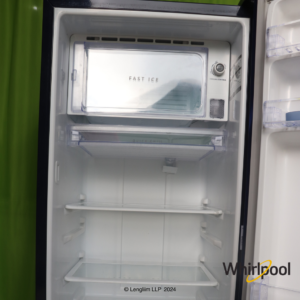 Whirlpool 180 Liters 1 Star Single Door Fridge (Sapphire Gloria, 72476) Freezer Section View