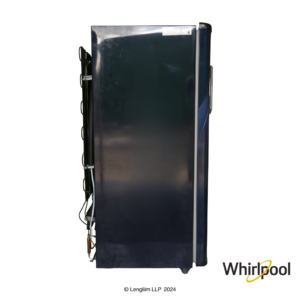 Whirlpool 180 Liters 1 Star Single Door Fridge (Sapphire Gloria, 72476) Side View