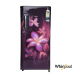 Whirlpool 180 Liters 1 Star Single Door Fridge (Purple Gloria, 72494) Front View