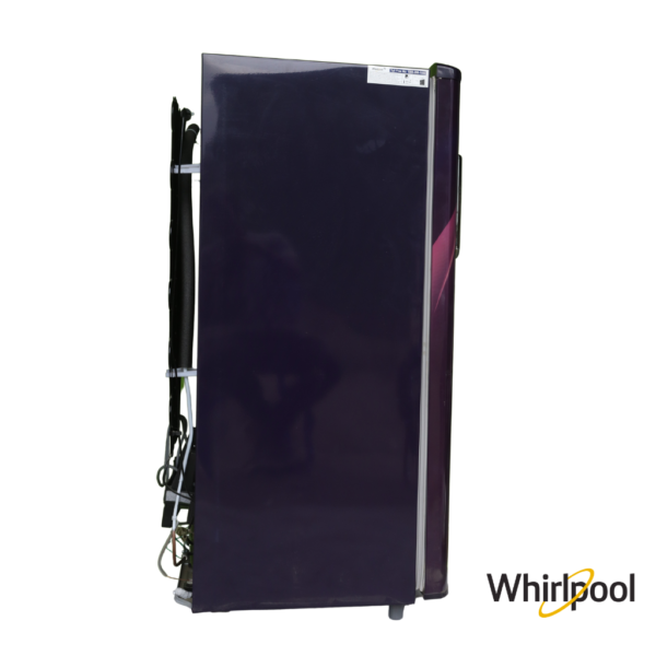 Whirlpool 180 Liters 1 Star Single Door Fridge (Purple Gloria, 72494) Side View