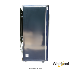 Whirlpool 184 Liters 2 Star Single Door Fridge (Sapphire Linnea, 72502) Side View