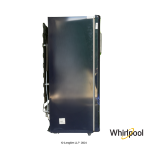 Whirlpool 192 Liters 4 Star Single Door Fridge Magic Cool (Blue Abyss, 72543) Side View