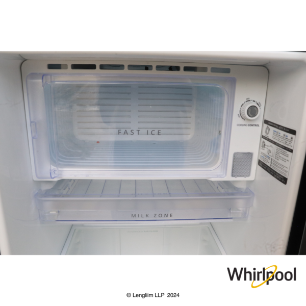 Whirlpool 192 Liters 4 Star Single Door Fridge with Base Drawer (Steel Onyx, 72584) Freezer Box