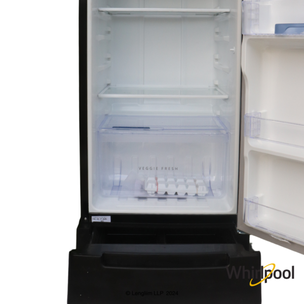 Whirlpool 192 Liters 4 Star Single Door Fridge with Base Drawer (Steel Onyx, 72584) Fridge View