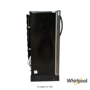 Whirlpool 192 Liters 4 Star Single Door Fridge with Base Drawer (Steel Onyx, 72584) Side View