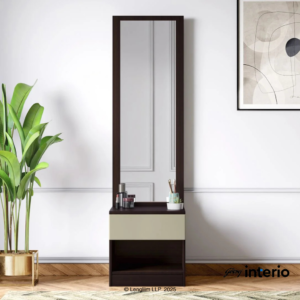 Godrej Interio Genesys Premium Dresser V2 (Dark Walnut)