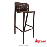 Supreme Furniture Pub Chair (Globus Brown) Front Angle View