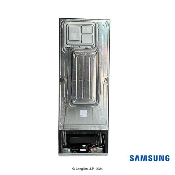 Samsung 236 Liters 2 Star Double Door Refrigerator (Camellia Blue, RT28C3022CU) Real Back View