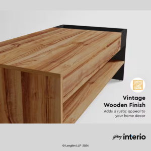 Godrej Interio Arbor Coffee Table (Remini Walnut) Feature3