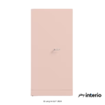 Godrej Interio Auraline Women Basic 2 Door Almirah (Matte Peach Whip) Front View