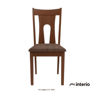 Godrej Interio Honey Dining Chair (Cappuccino) Front View