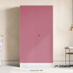 Godrej Interio Slimline 2 Door Almirah (2 Shelves, Dusty Rose) Marketing View