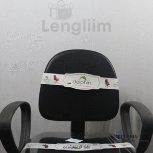 Dolphin DF 114 Budget Office Chair (Leatherite, Black) Back Rest View
