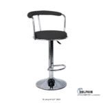 Dolphin DF 155 High Stool Chair (Black) Company Image