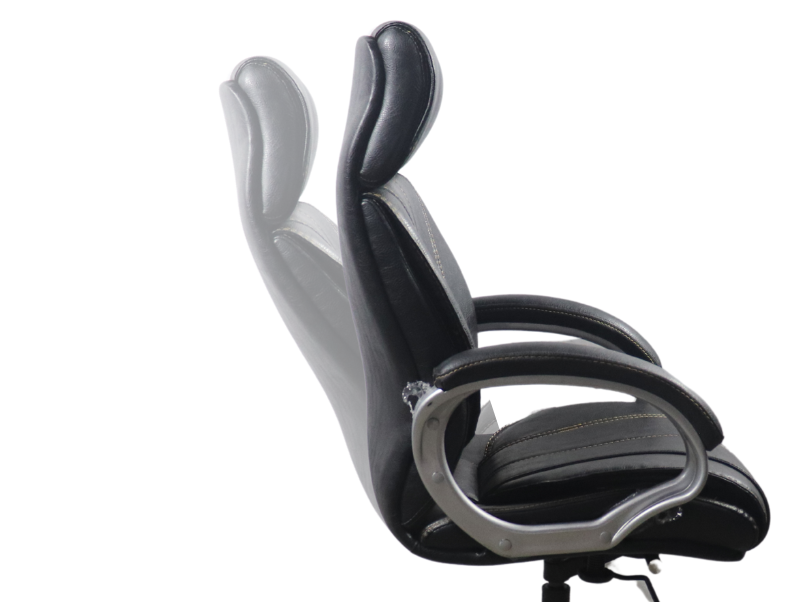 Dolphin DF 33 Premium Executive Office Chair (Leatherite, Black) DLPHIN-33 Recline