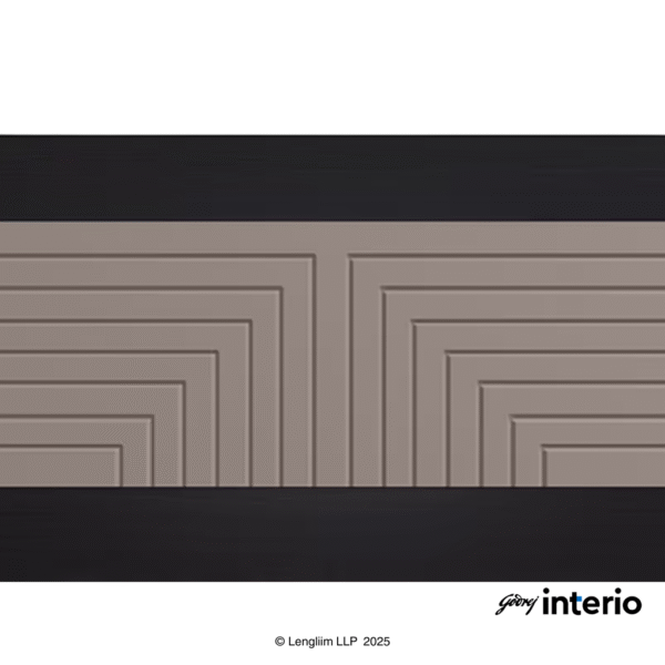 Godrej Interio Apex Nx King Size Engineered Wood Bed with Pull-Out Storage Headboard