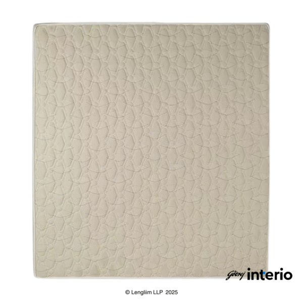 Godrej Interio Mattress Orthomatic Deluxe King Size 5 Inches (78 72 5) Top View