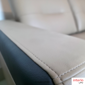 Godrej Interio Vespera 3 Seater Sofa (Synthetic Leather, Black Peanut) - Image 14