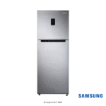 Samsung 301 Liters 2 Star Convertible Double Door Fridge (Elegant Inox, RT34C4522S8) Front View