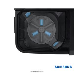 Samsung 11.5 Kg Semi Automatic Washing Machine (Dark Gray, WT11A4260GDTL) Wash Tub View