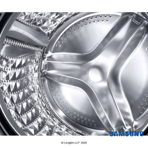 Samsung 9 Kg Front Load Fully Automatic Washing Machine with AI Control & Superspeed (Refined Inox, WW90DG6U24AXTL) - Image 7
