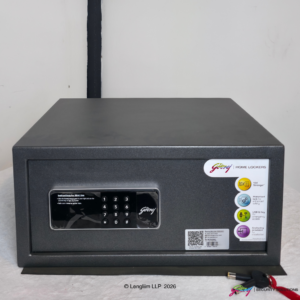 Godrej NX Pro 25 Litres Steel Digital Home Locker (10X, Ebony) - Image 3