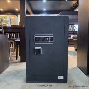 Godrej NX Advanced 160 Liters Steel Digital+Biometric+Key Lock Home Locker (Ebony) - Image 2