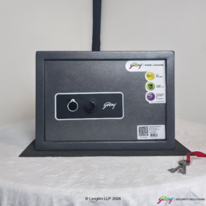 Godrej NX Pro 15 Litres Steel Key Lock Home Locker (10X, Ebony) - Image 2